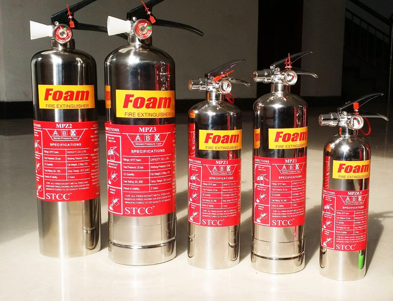 ISO CE EN3-zertifiziertes 9L-Schaum-Feuerlöscher