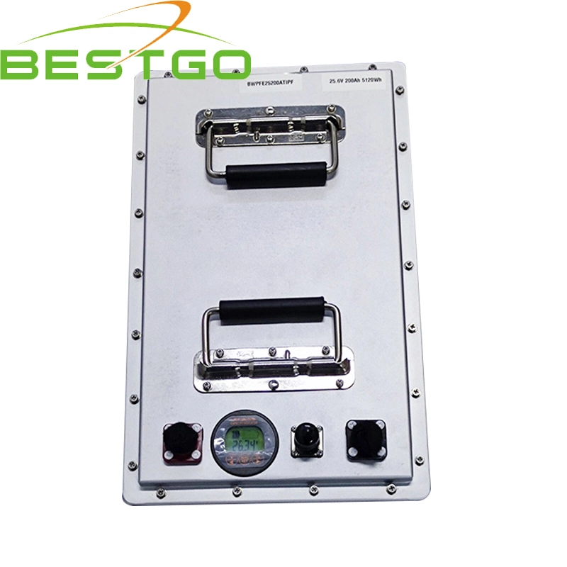 Batería Bestgo LiFePO4 de la batería 48V 100Ah Control de la BMS 5kwh para uso doméstico Sistema de almacenamiento de energía solar/marino/Car