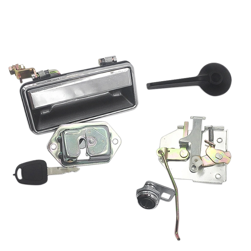 Excavator Accessories for Takeuchi 175/150/160 Cab Door Lock Assembly Inner Handle Outer Handle Lock Cylinder Lock Block