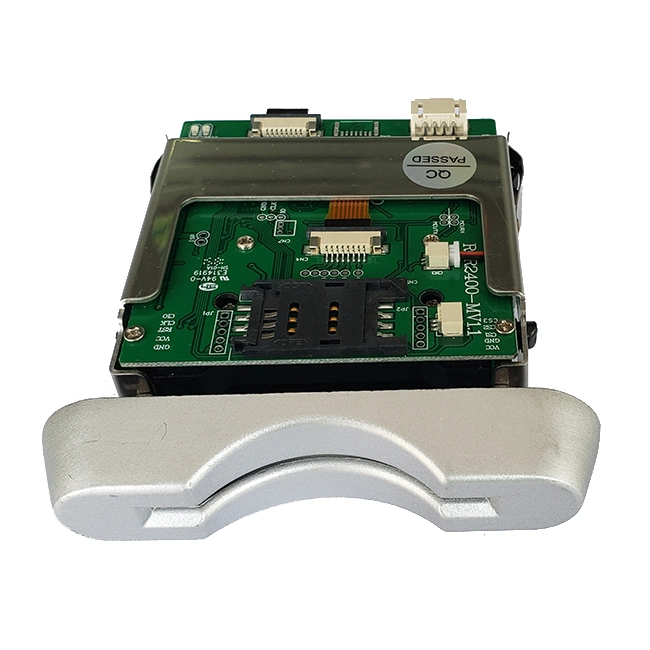Insertion manuelle de lecteur de carte RFID IC hybride écrivain pour système de paiement de crédit