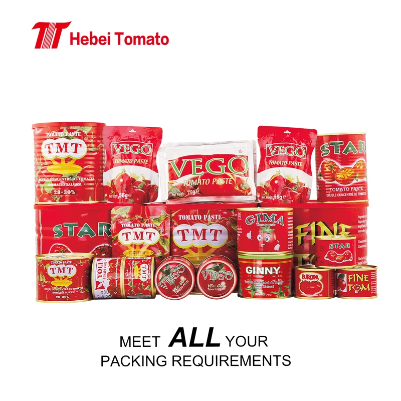 400g, 800g, 830g, 850g Tomato Paste Price Tin Tomato Paste Yoli Brand