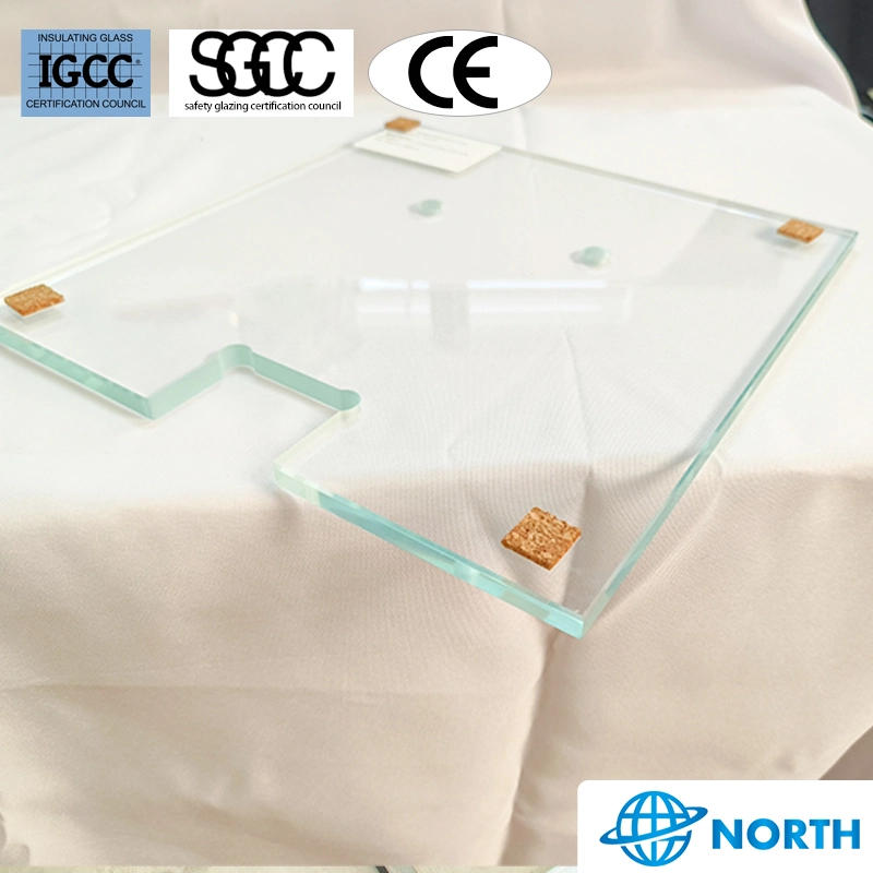 Northtech Customized Curtain Walls, Oversized Glass, Curved Glass, Polygonal Tempered Glass / Shape Glass