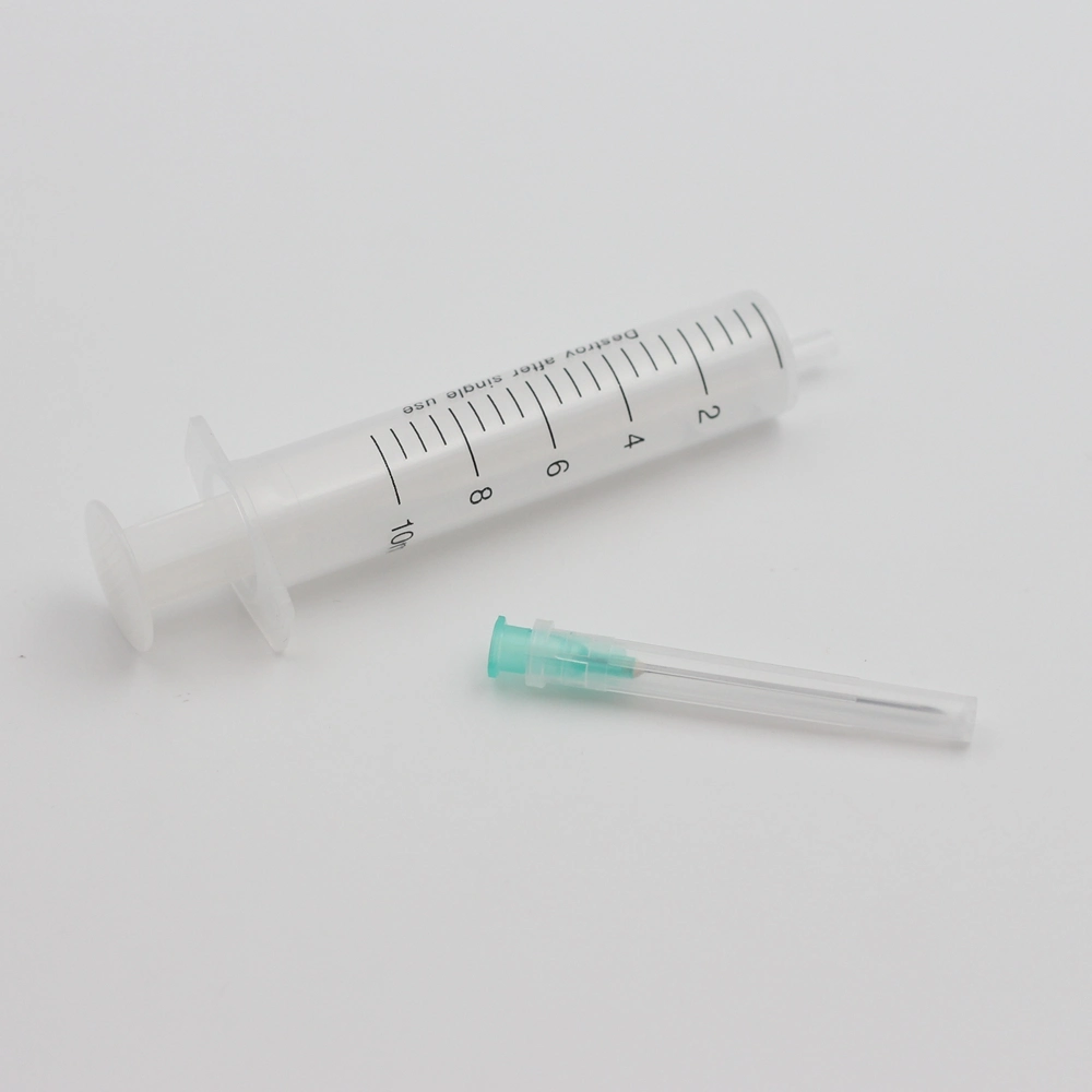 3parts Luer Slip Plastic Medical Disposable Hypodermic Syringes