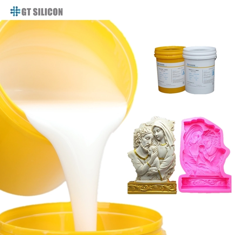 Tin Based Silicone Rubber to Make Gypsum Decoration Molds