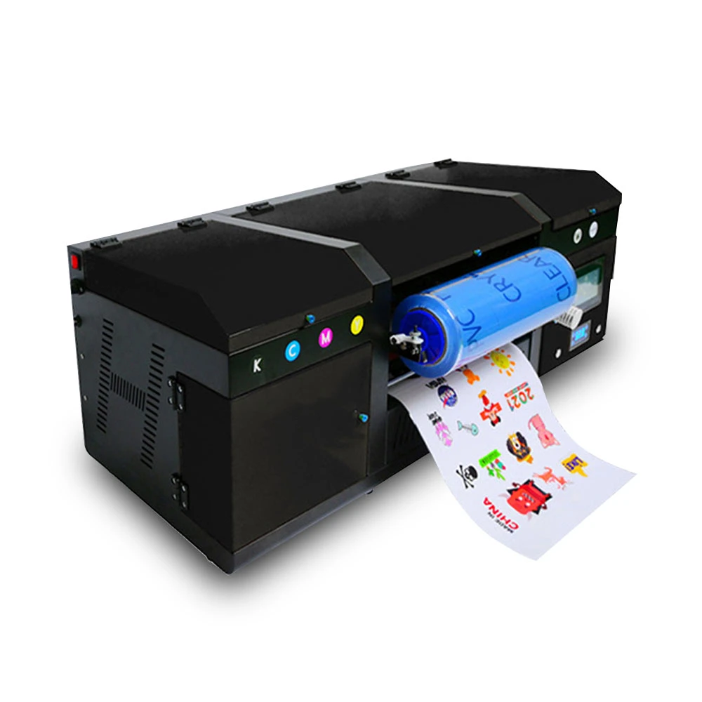 Rainbow Top UV Dtf Printer A3 Size 330mm Stickers for Gel Nail Sticker Silk Printing Machine