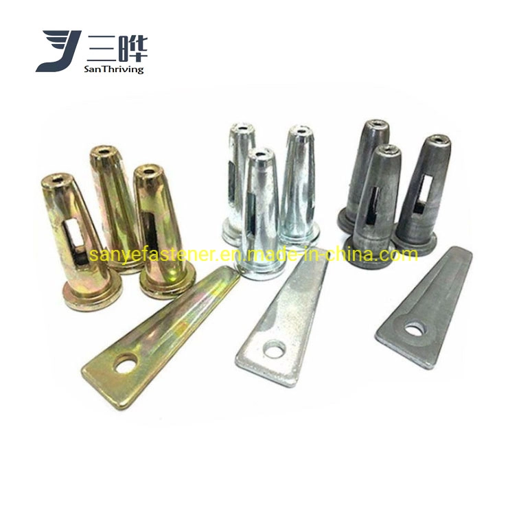 Zinc Plated Wedge and Pin with Cheap Price Aluminum Formwork Accessory Stud Pin Hot Sell Round Hollow Pin