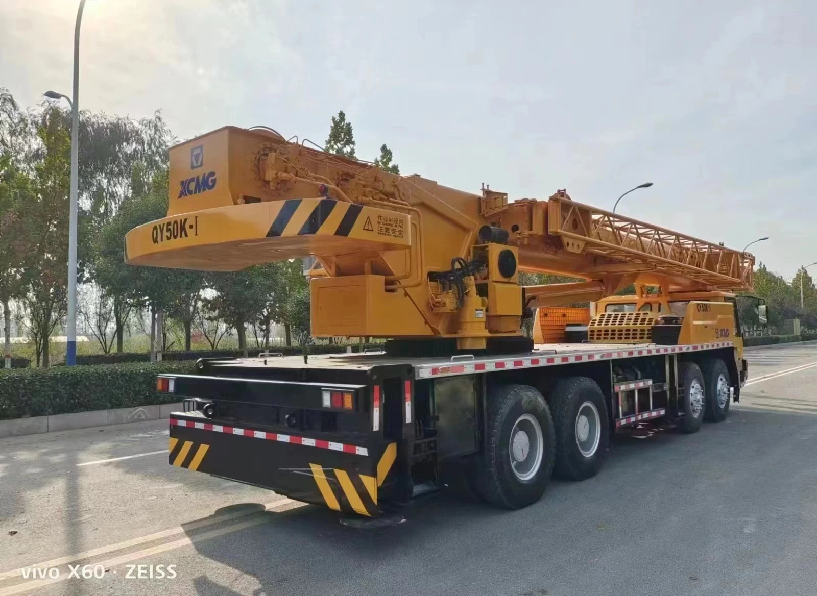 Used Truck Crane Mobile Crane Qy50 5t Chinese Brand Strong Energy Good Working Condition Construction Machinery Qy50kc