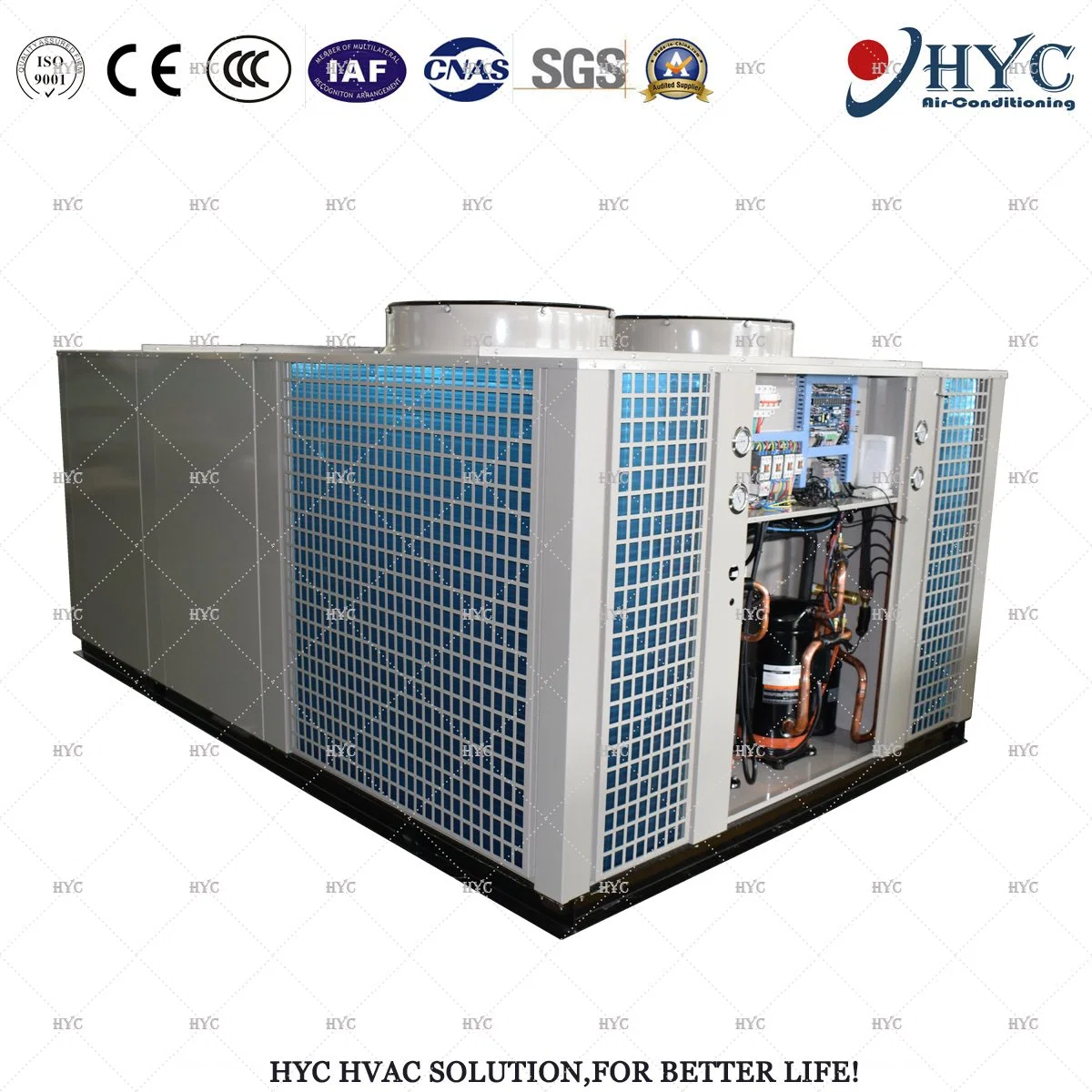 Industrial Cooling and Heating Rooftop Packaged DC Inverter Air Conditioning Unit