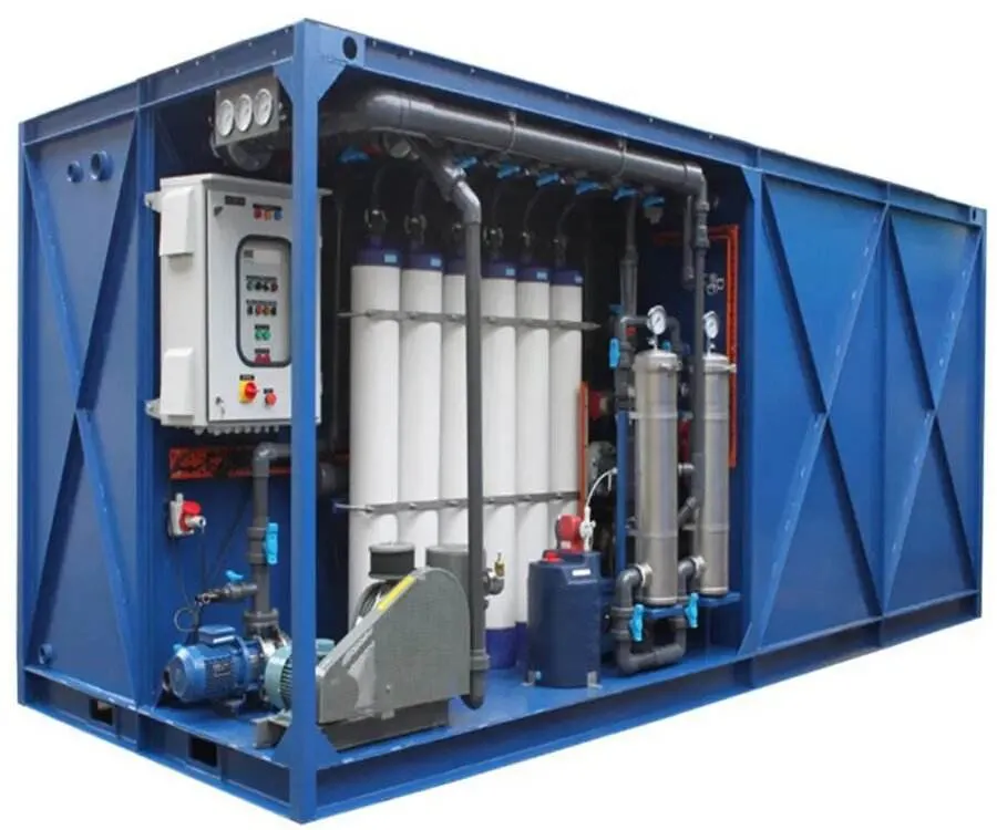 Containerized Ultra Pure Water Treatment RO System with Pre-Treatment EDI System