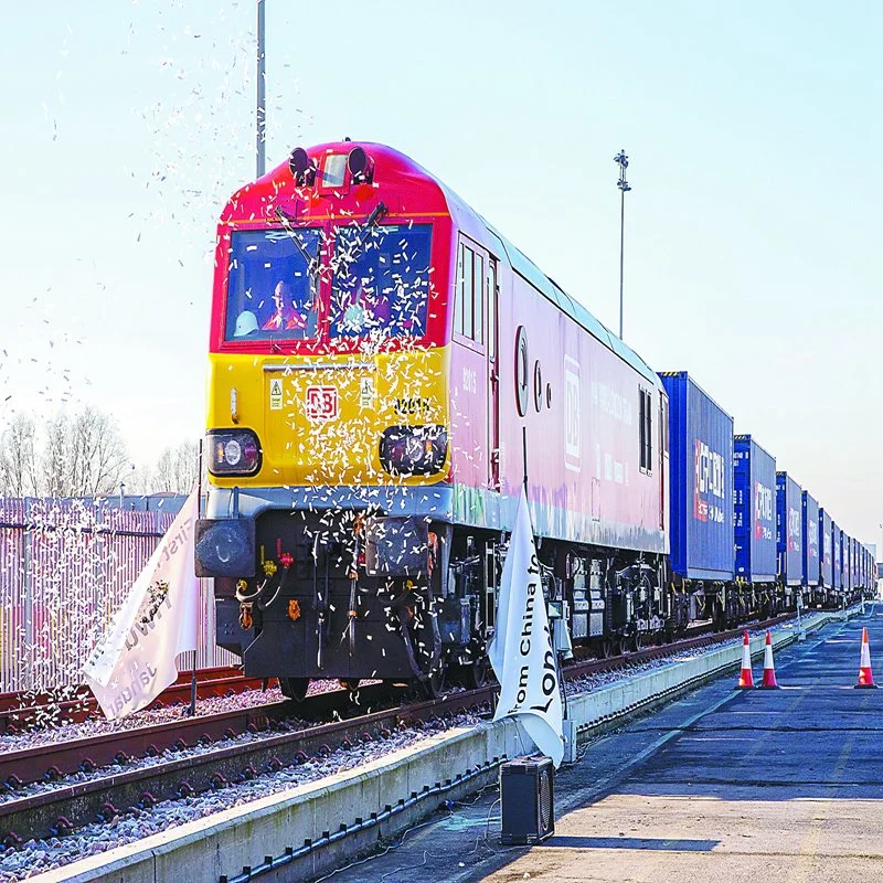 Fast and Cheapest Railway Transportation DDP DDU Shipping From China to France Door to Door