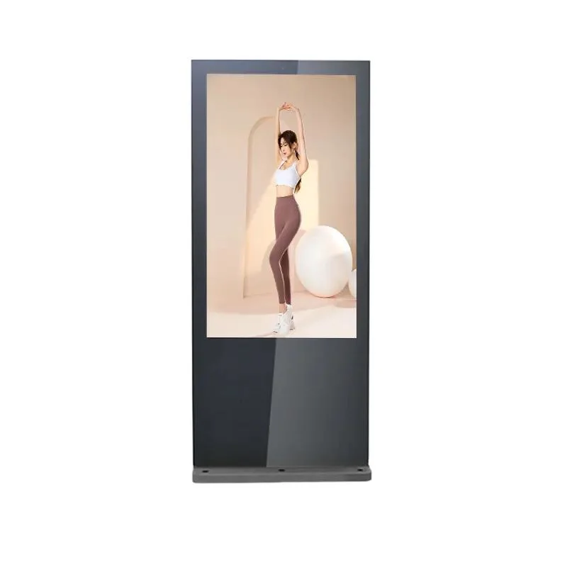 Schmuck Kleidung Outdoor Vertikale Werbung LCD-Display zur Förderung der Haut Pflegeprodukte