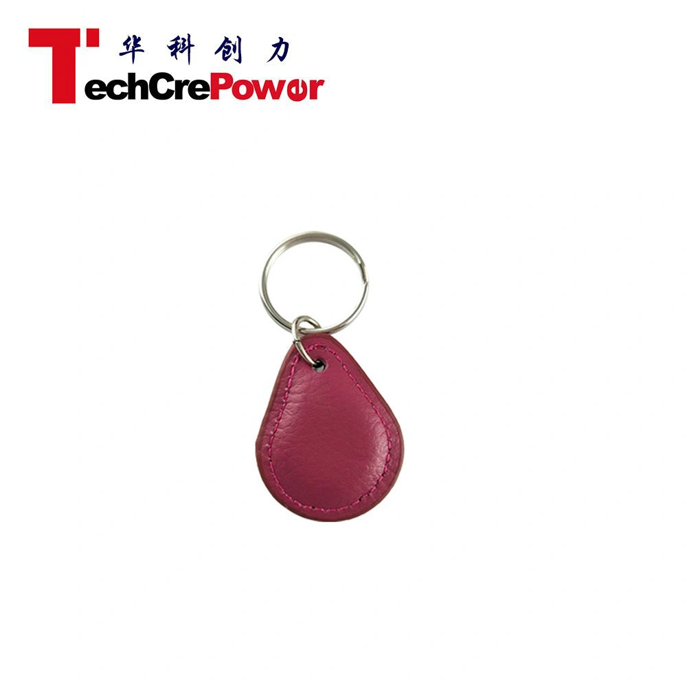 L51 125kHz /13,56MHz Plastic RFID Keyfob M1 Ultralight C Porte-clés en cuir