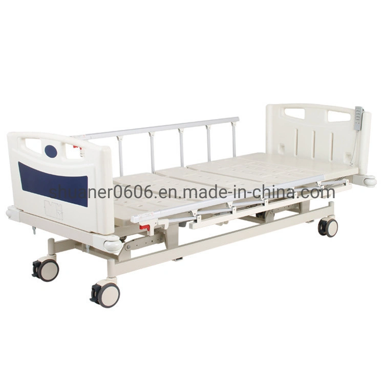 Hot Sale Three Function Electric Flat Medical Hospital Patient Bed