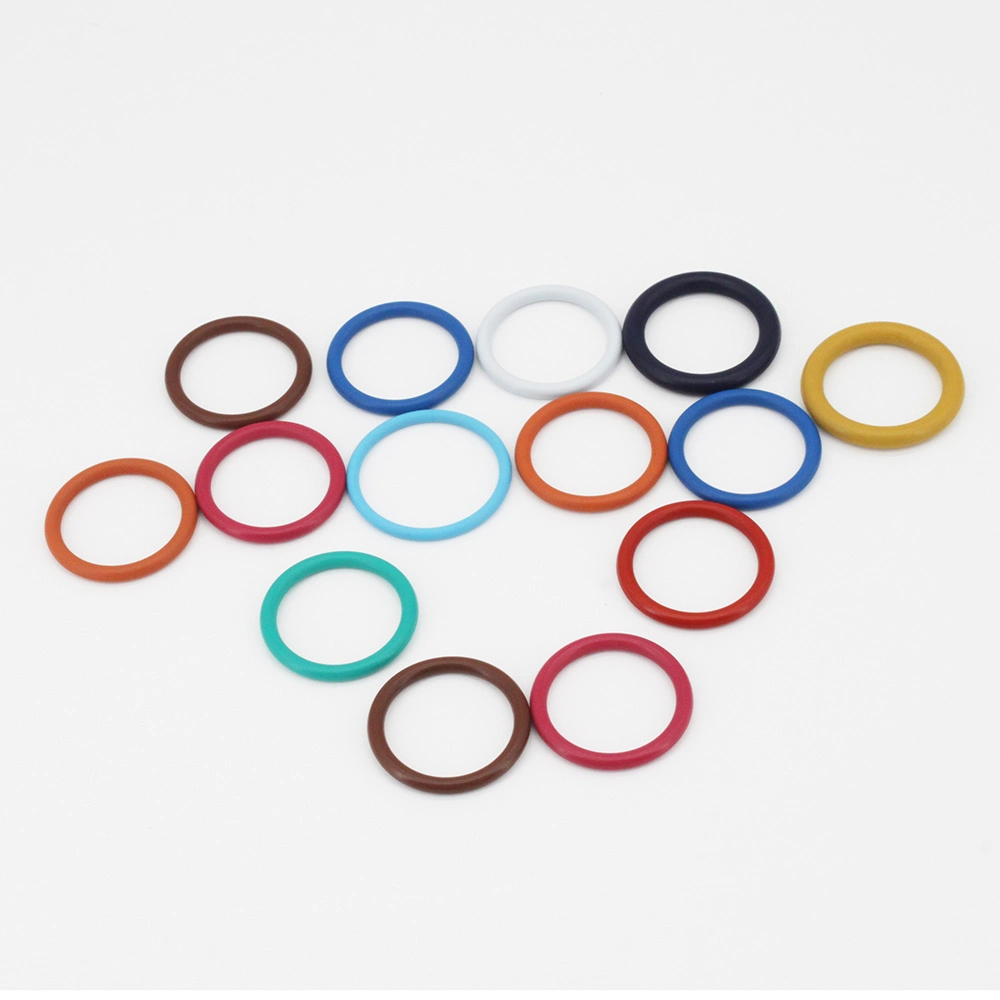 Modern Stationary Seal Colored Molding Rubber O Shape Seal Ring