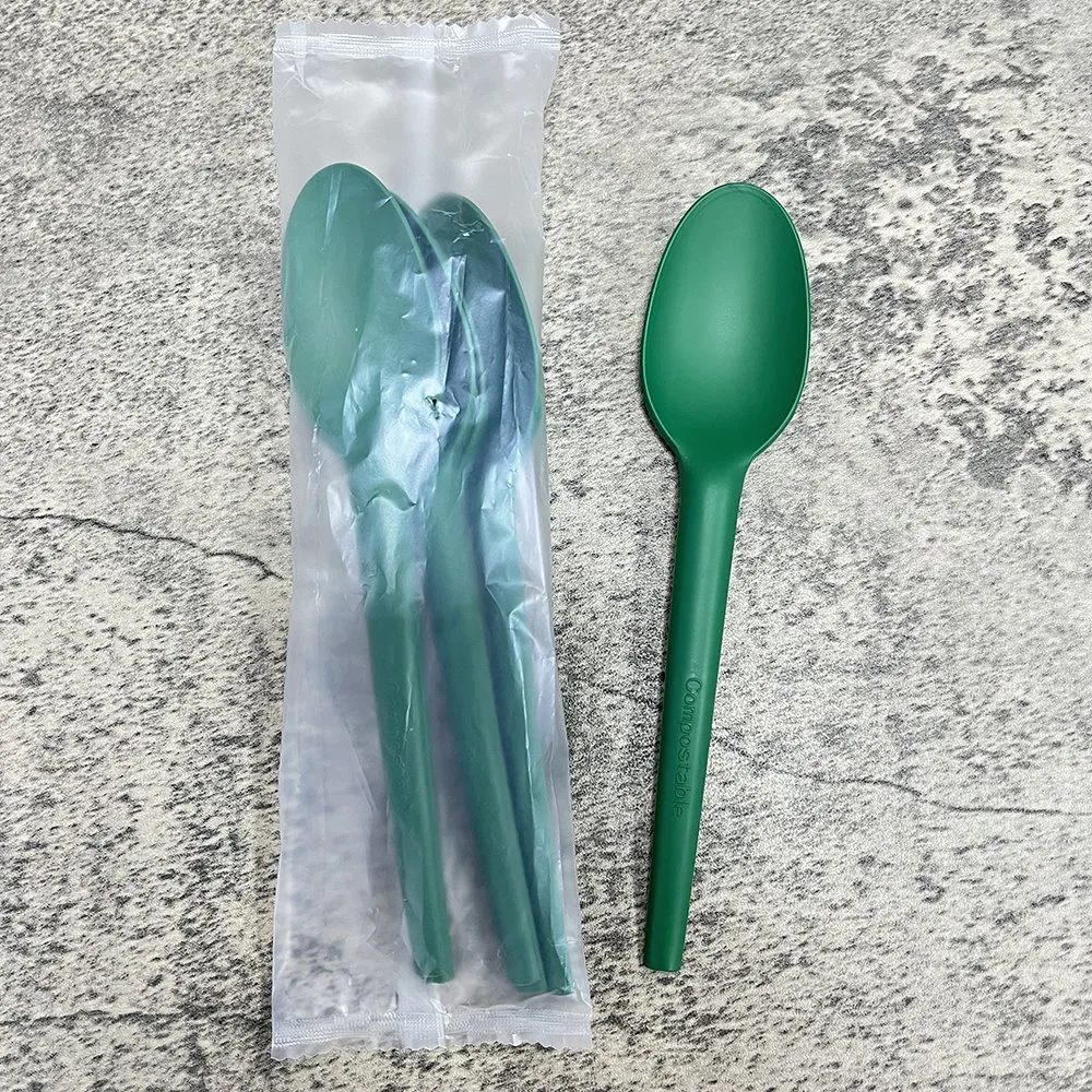 OEM ODM Eco Cpla Cuchiller&iacute; a Biodegradable Disposable Cutlery