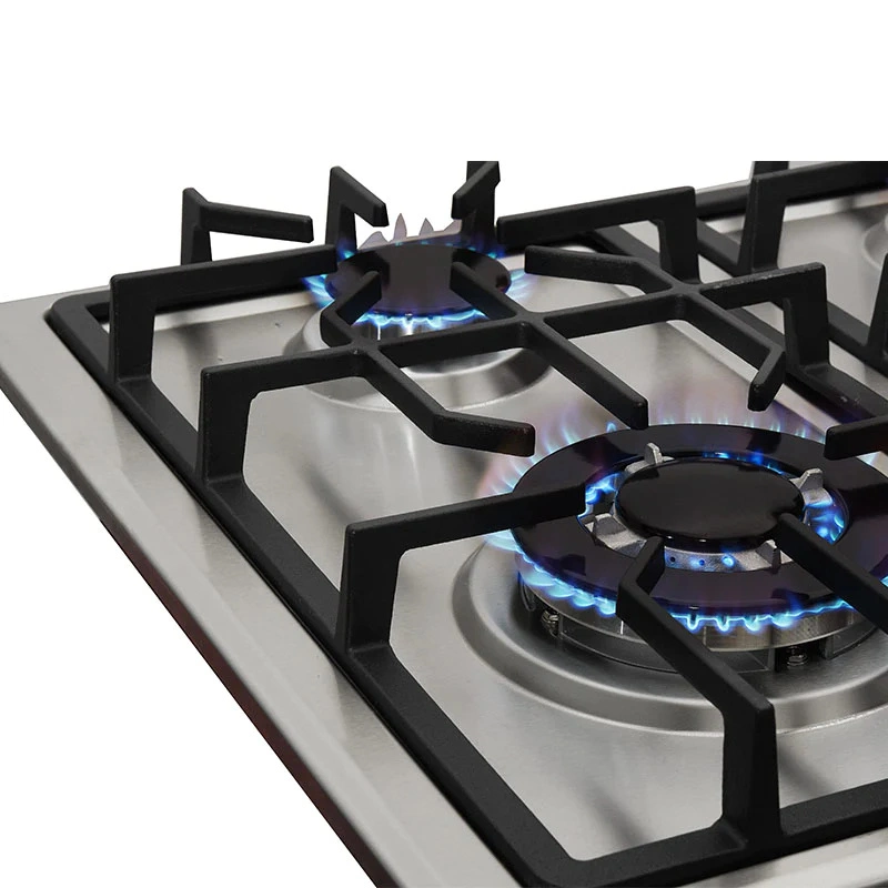 Cinco quemadores Cocina de gas integrada aparato