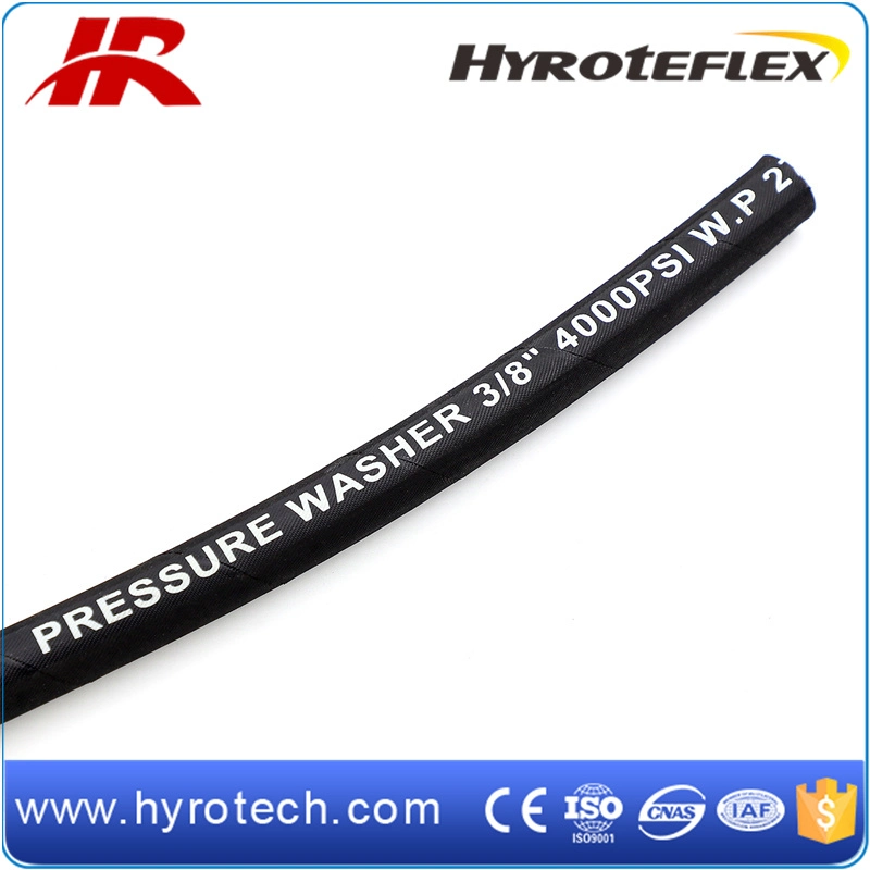 Industrial High Pressure Washer Synthetic Rubber Hose for Water Transfer Black or Blue Color