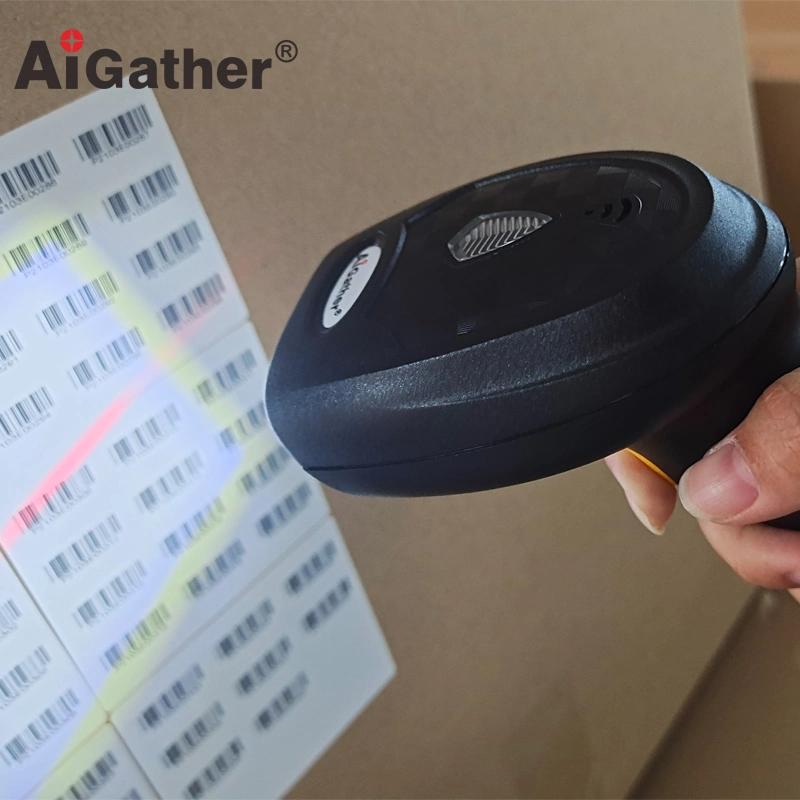 2D Handheld Barcode Scanner Wired Wireless for Dm Code