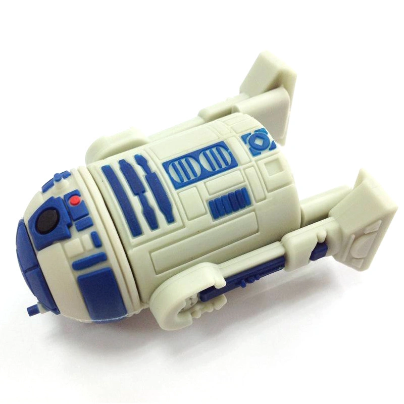 PVC Robot USB Stick Drive 8GB 16GB 32GB U Disk