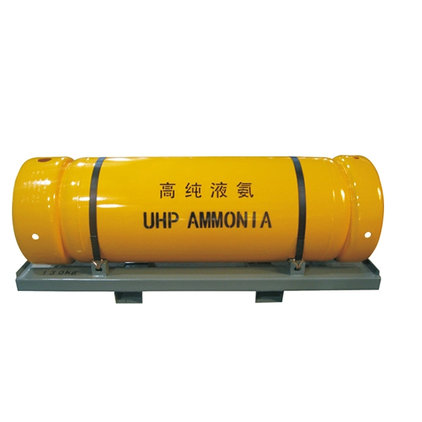 930L de pureza ultra alta del cilindro de gas amoníaco líquido NH3 6n 99.9999% 7n 99.99999%