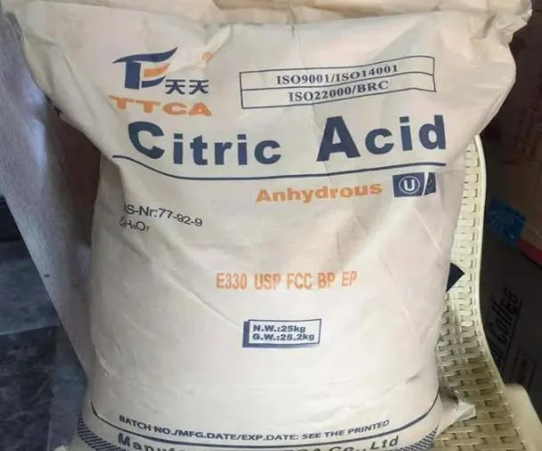 Citric Acid Fast Delivery CAS 77-92-9 Food Grade Ensign Rzbc Ttca