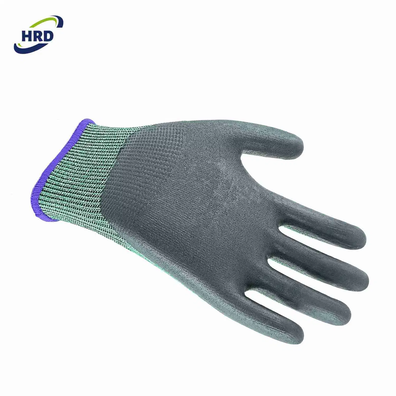 Hppe and Steel Fiber Knitted Soft A5 Cut Resistant Protection Safety Work Gloves