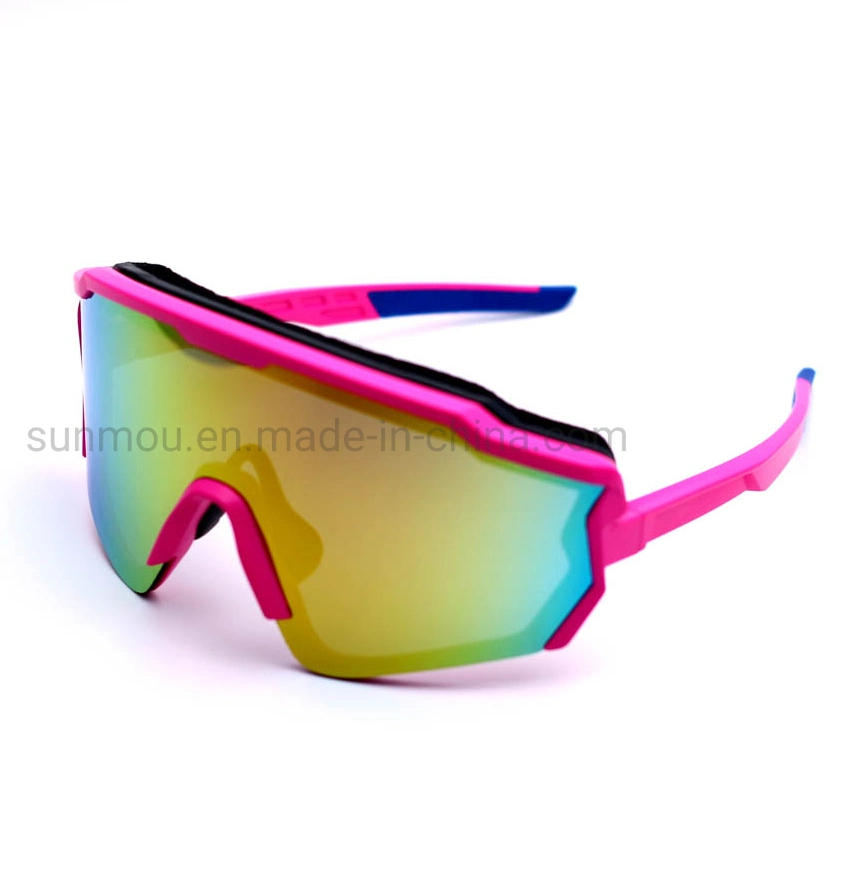 SA0833A01 protección UV 100% PC policarbonato gafas Gafas de sol Gafas de lente de alta calidad caminar Popular Gafas de protección de la máscara para Hombre Mujer Unisex