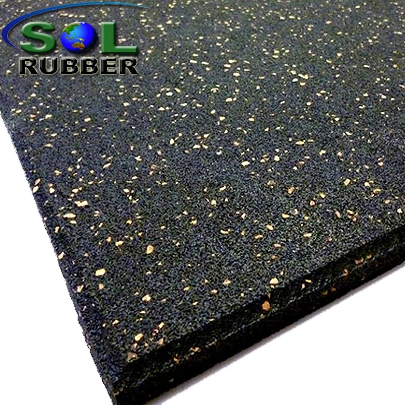 15% rojo EPDM superficie Gymnasia Suelo alfombrilla de goma