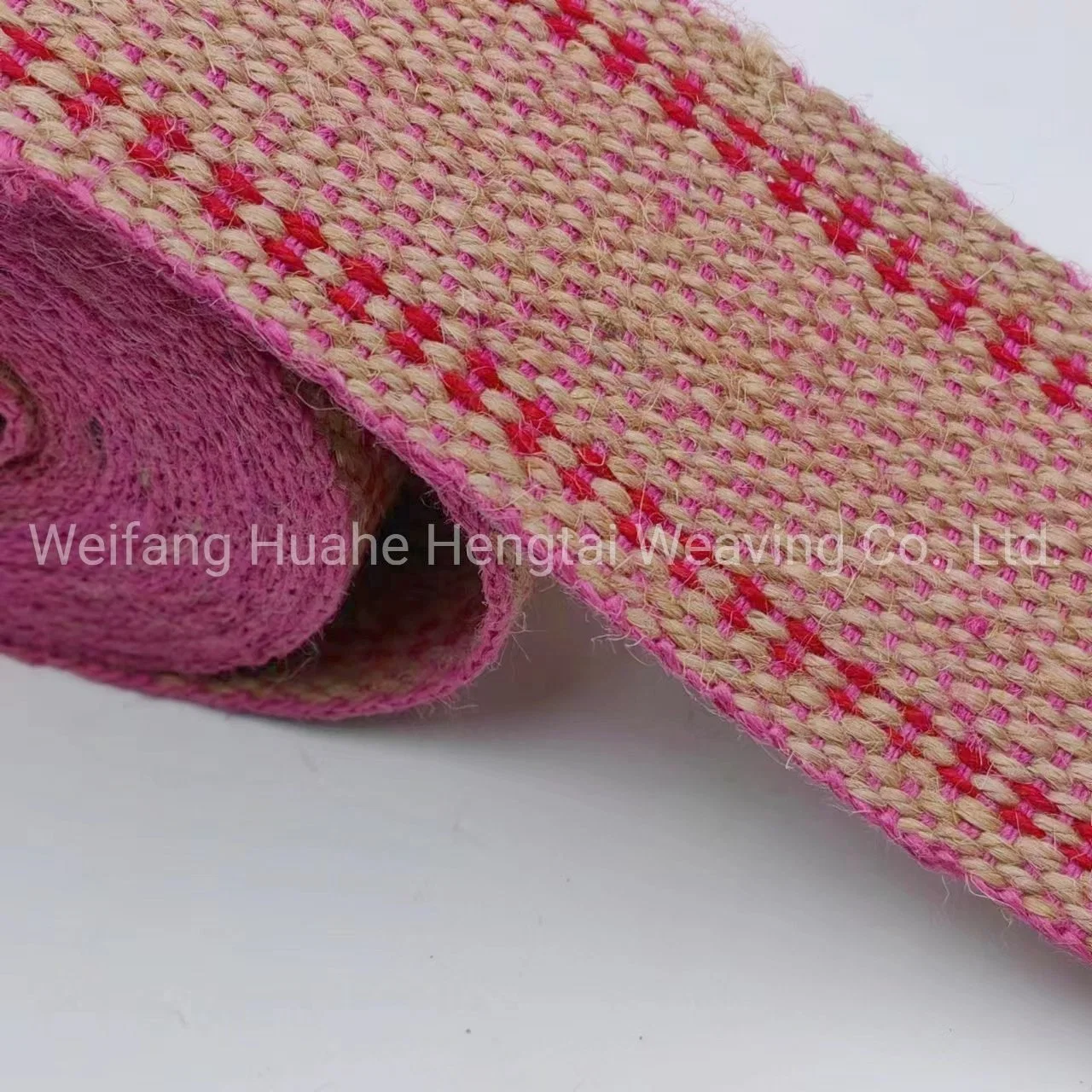 Medium Natural Jute Webbing Eco-Friendly Jute Ribbon