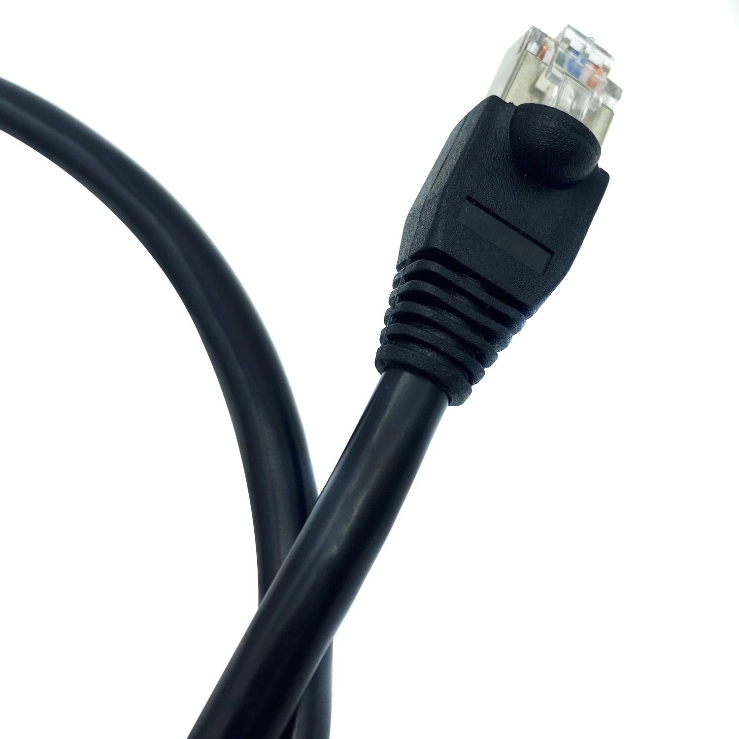 AWG23 HDPE Aislamiento CAT6 de redes de fibra óptica cable de LAN para la venta
