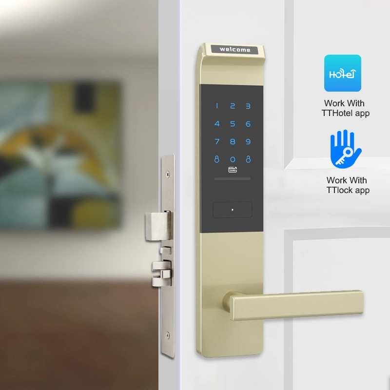 Control Remote WiFi Bluetooth Digital Ttlock APP Door Lock for Apartments