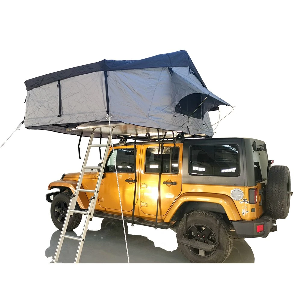 Custom 2-4 Person Waterproof 4X4 Camping Travelling Soft Roof Tent