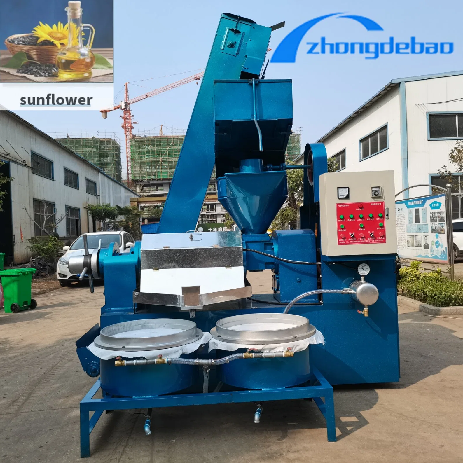 Full Automatic Soybean Oil Press Vegetable Oil Expeller Manufacturer Cooking Oil Refined Machine Cold Pressed Argan Corn Oil Processing Machine Oil Press