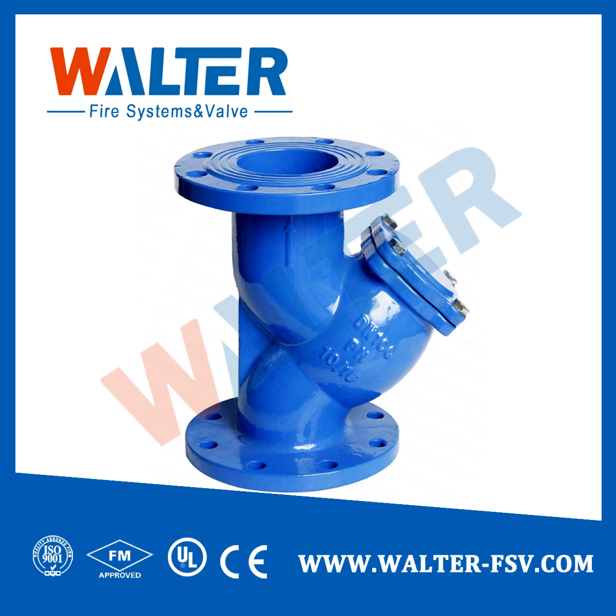 Y Filter Flanged Cast Iron Strainer