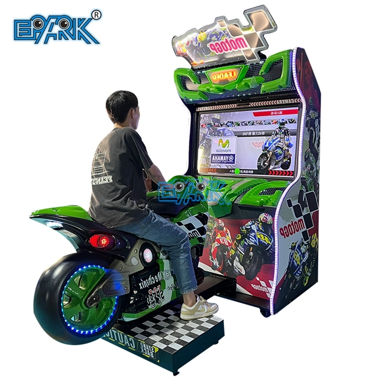 Juego de carreras de motor para niños líder de Motogp Juego de carreras operado por monedas Juegos de Arcade