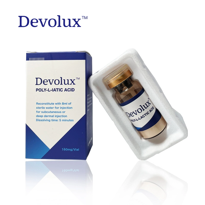 Devolux PLLA Filler Poly-L-Lactic Acid Injection topische Poly L Lactic Säure mit CE