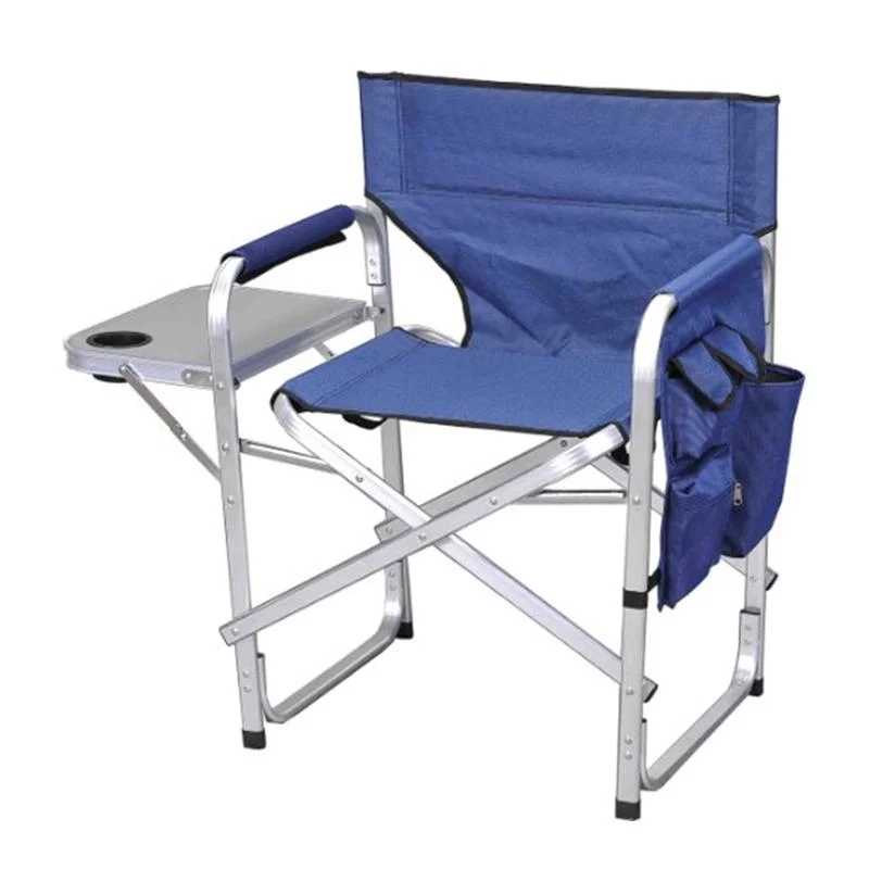 Deluxe Portable Folding Canvas Outdoor Camping Chair with Headrest