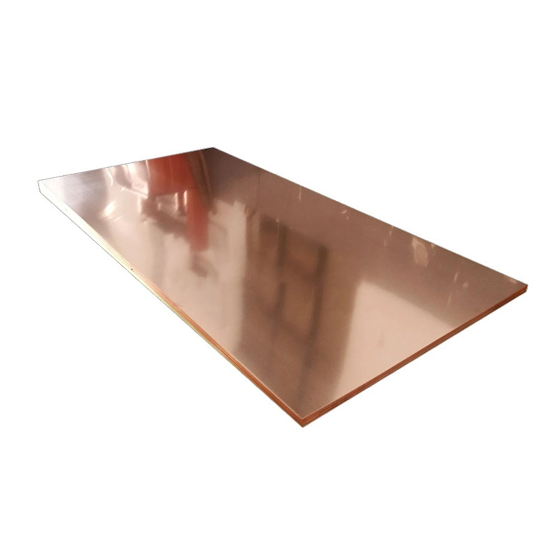 0.3mm-5 mm Thickness Customized High Quality 99.999% Pure Copper Sheet/Plate