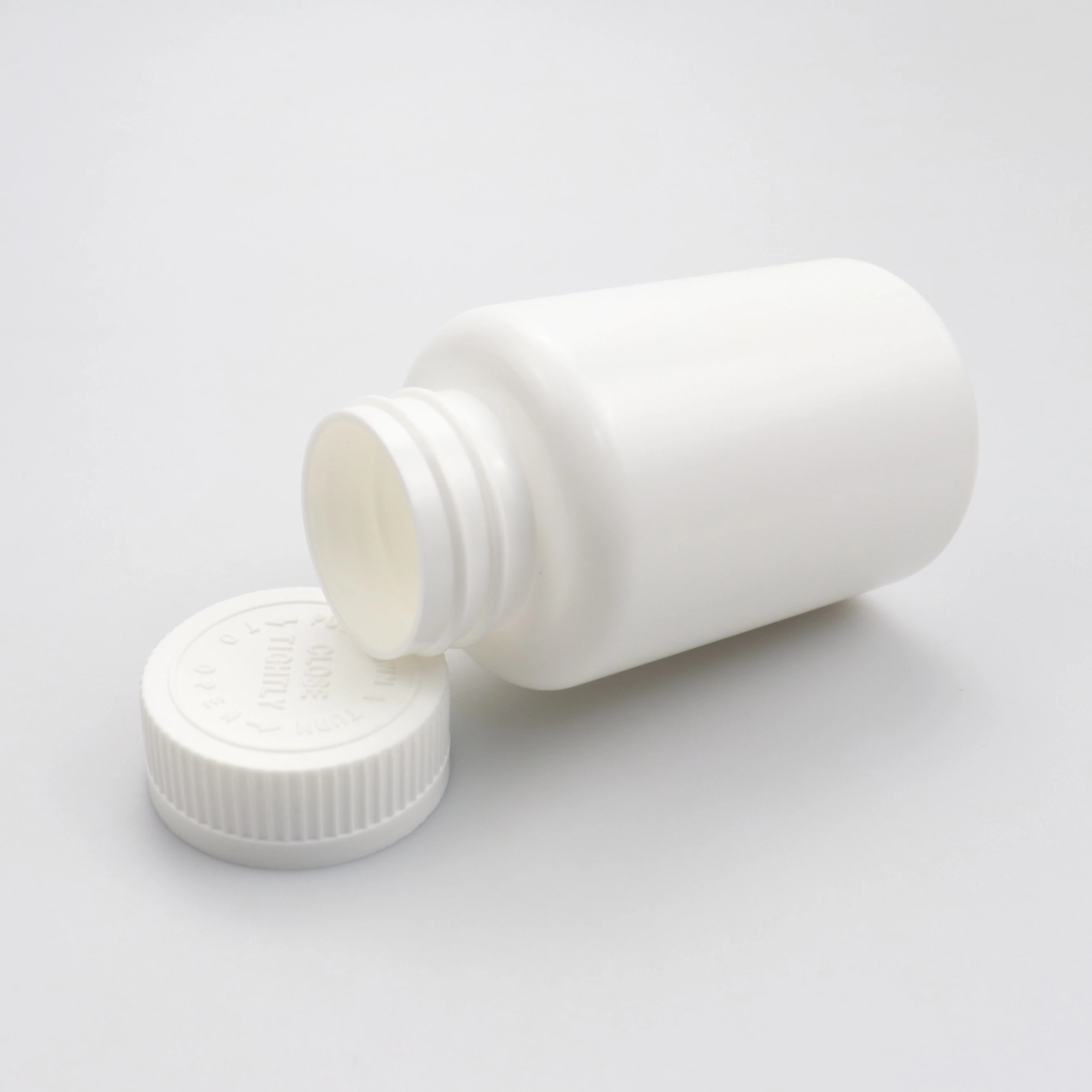 New Product Hot Sale 175ml Food Grade HDPE Plastic Child Resistant Cap Medicine Blowing Plastic Pill Bottle