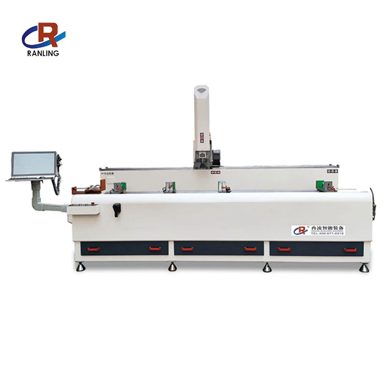 3m UPVC/PVC Aluminum Profile CNC Drilling and Milling Machine for Al Window Door