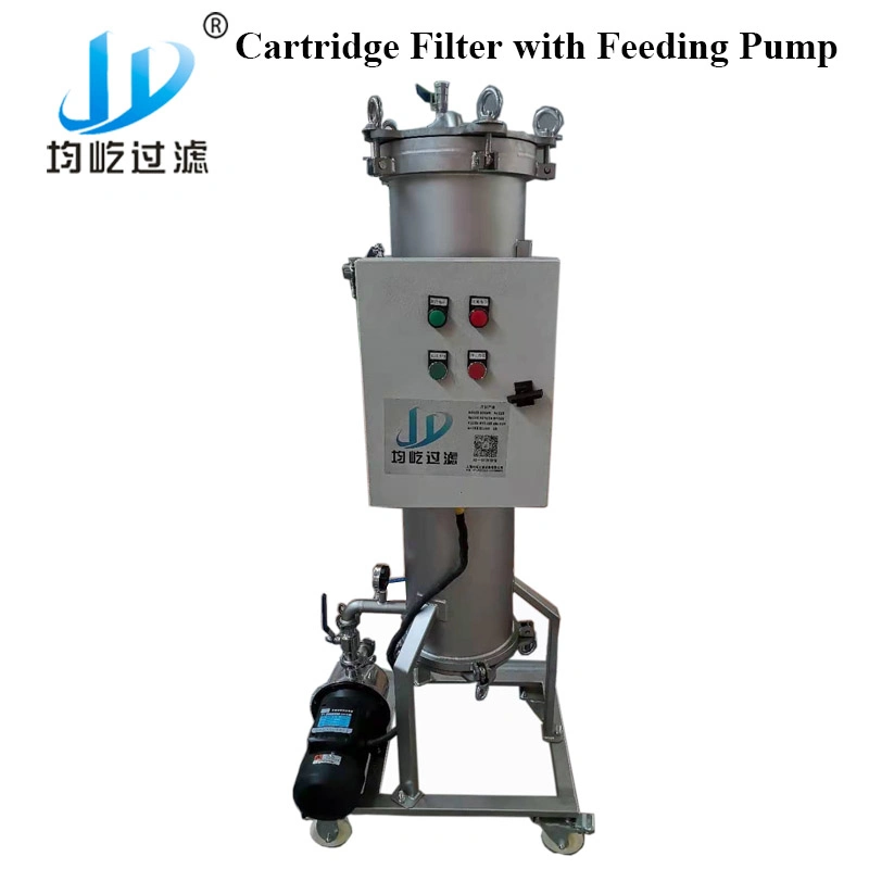 Mobile Alcohol Filtration System with Trolley/Feeding Pump