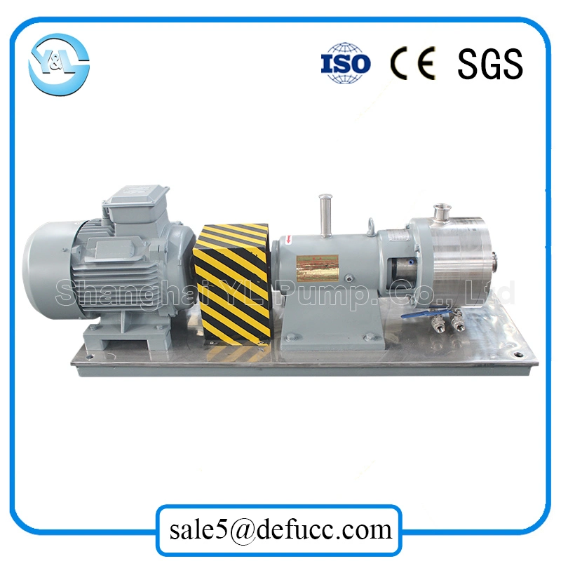 Food Grade High Shear Mixing Emulsion Pump for Juice