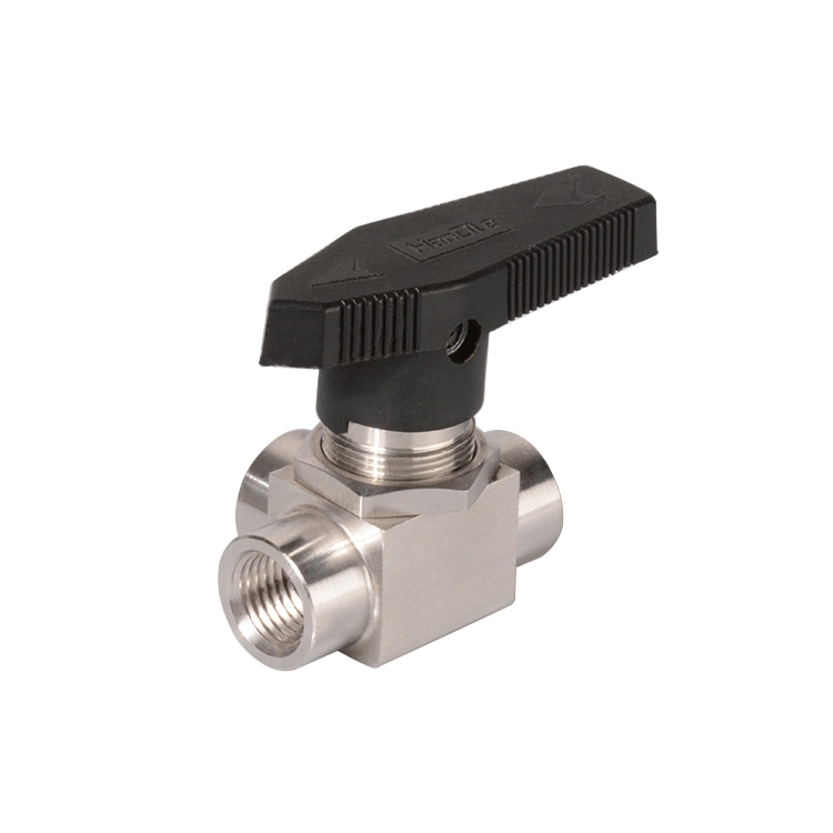 Stainless Steel 3000psi NPT Female Thread One Piece Instrumentation Ball Valve