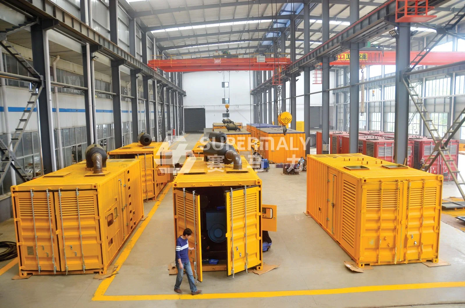 2000kw 10.5kv 1200rpm Gas Generator Set Natural Gas Liquefied Natural Gas Compressed Natural Gas