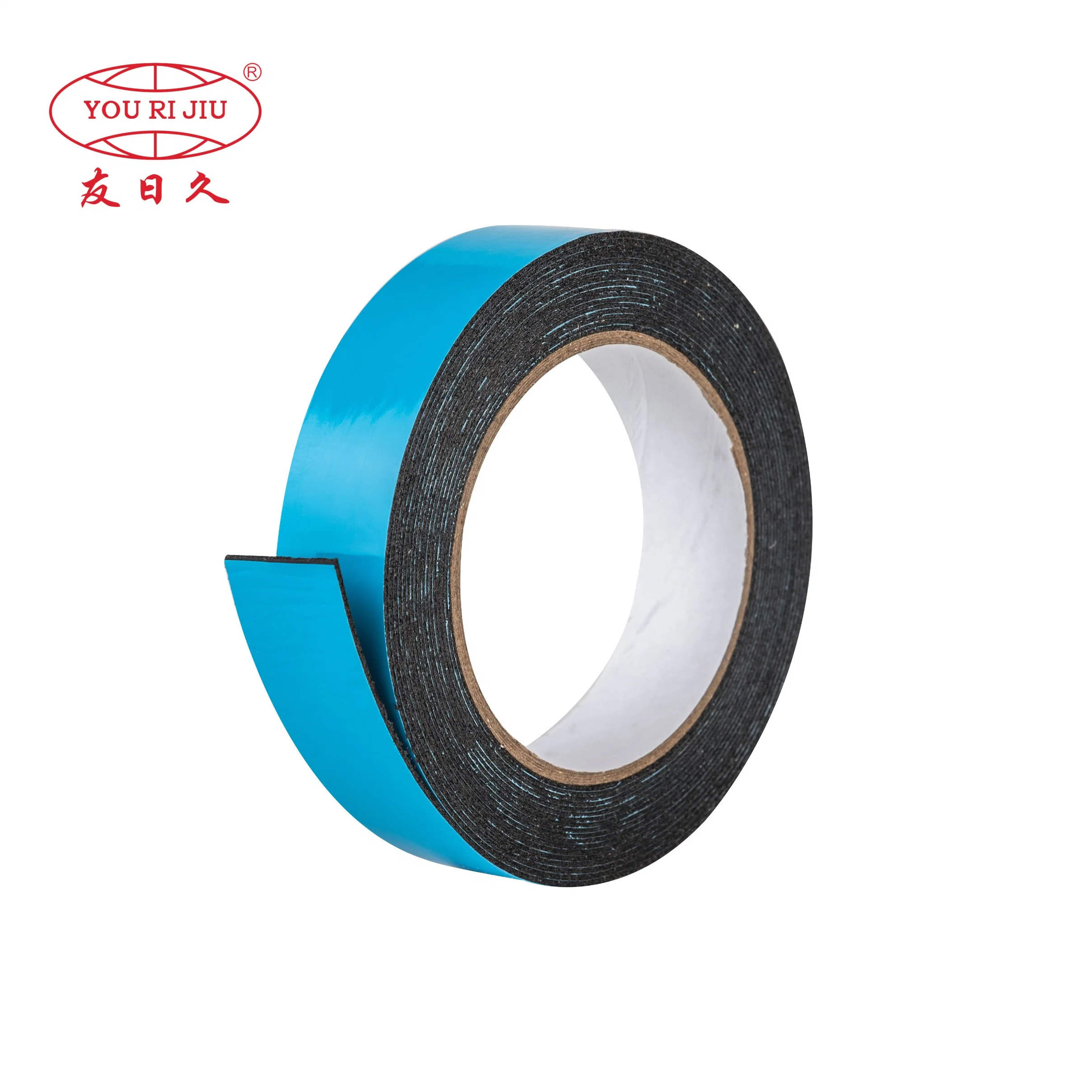 Yourijiu Free Sample 1mm 1.5mm 2mm 3mm Custom Size Strong Bonding Double Sided IXPE Adhesive Foam Tape