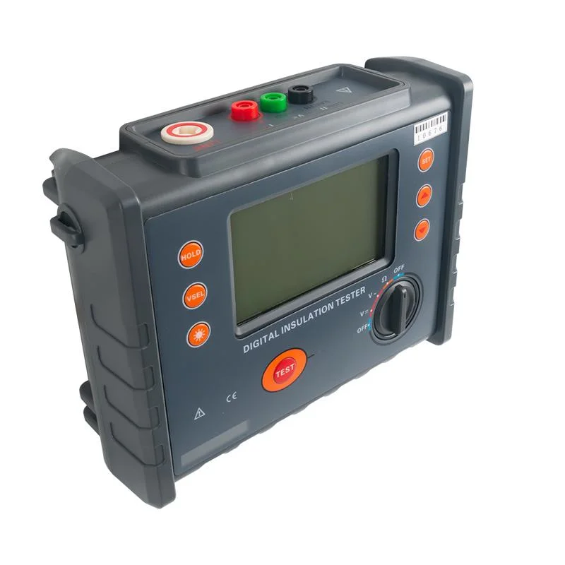 2500V High Power Digital High Voltage Insulation Resistance Tester Megger Automatic Display