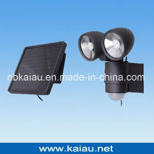 SMD LED 2W de luz solar de Seguridad con sensor de movimiento