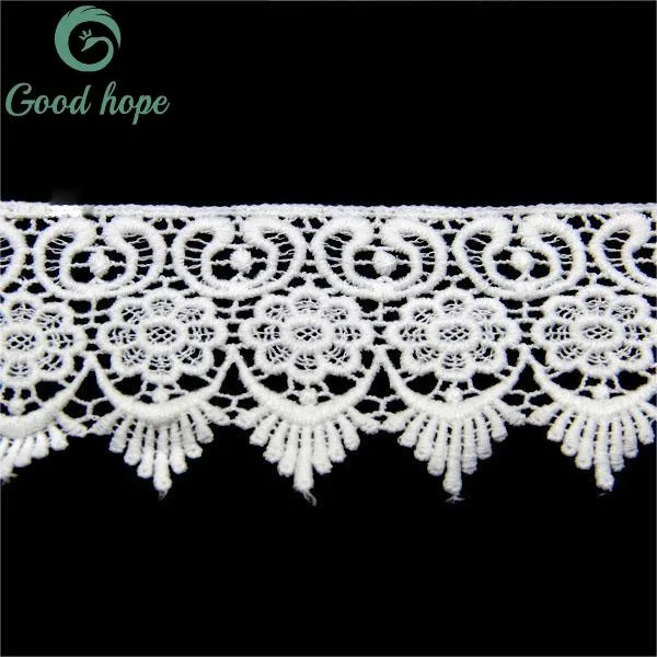 Floral Chemical 2023 Summer Ivory Lace Fabric Wholesale/Supplier