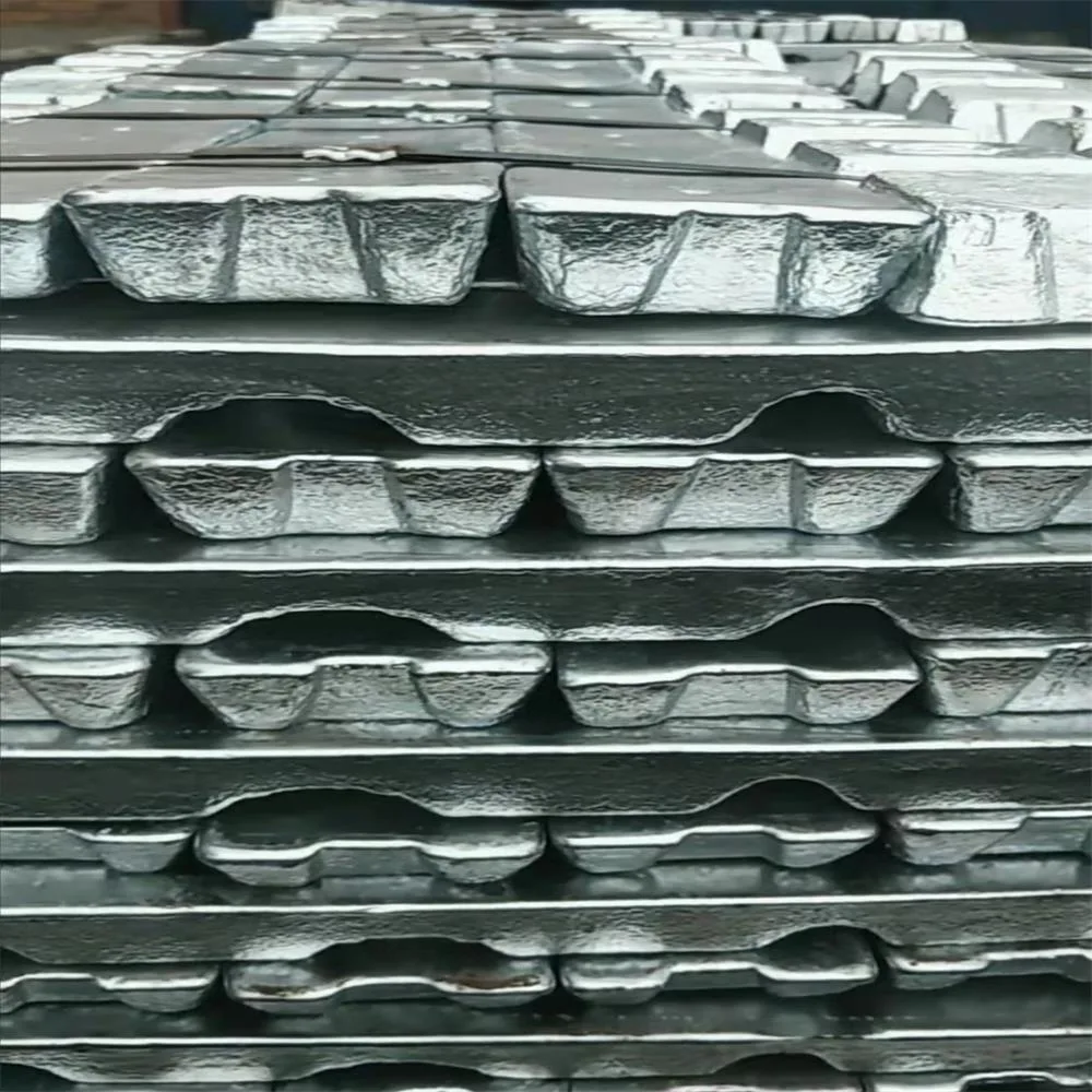 99.99% Zinc Metal Ingots Alloy Steel of Steel Structure