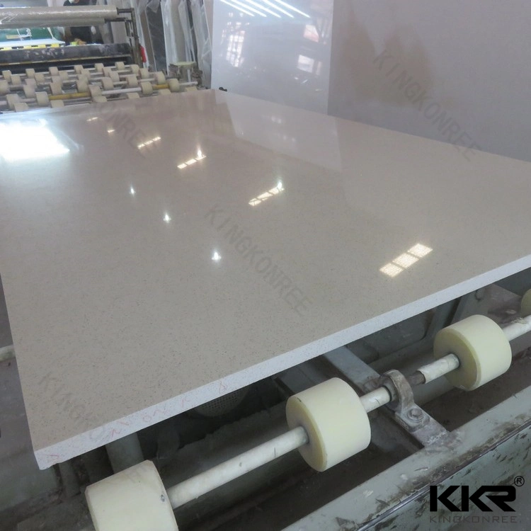 Kingkonree Artificial Stone Engineer Quartz Stone Slab for Floor Tile